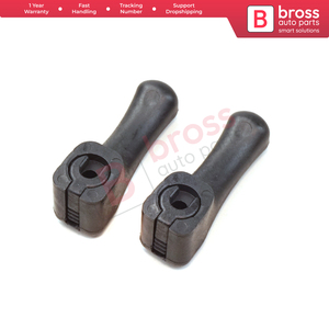 BDP1184-1 Outside Exterior Side <b>Mirror</b> Manual Control Handle <b>Set</b> A2018100054 W124 W201 A124 C124 S124 Bross Auto Parts - Product Image 2