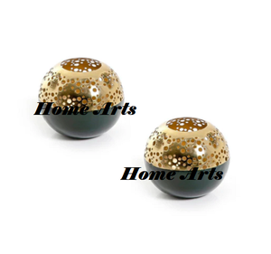 Bougeoir de vaisselle de qualité exclusive dernière conception bougeoir de forme ronde pour l'utilisation de décoration Diwali - Product Image 5