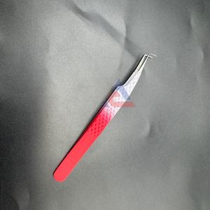 แหนบสแตนเลสเพื่อการต่อขนตาแบบสองสีผงเคลือบขนตาสำหรับยกขนตา - Product Image 5