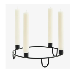 High Quality New Metal Candlestickts Stand Round Shape Best-Selling Black Metal Candle Holder Popular design - Product Image 1