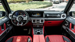 รถยนต์เมอร์เซเดส-เบนซ์ G63 บราบัส 4.0P ปี 2022 มือสอง ภายในสีเข้ม เกียร์อัตโนมัติ เบาะหนัง กล้องมองหลัง พวงมาลัยขวา/ซ้าย ยาง R17 - Product Image 2