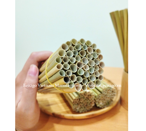 Pailles d'herbe jetables non toxiques et sans danger pour les aliments | Paille d'herbe naturelle | Pailles d'herbe en gros produits vietnamiens de haute qualité - Product Image 3