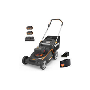 Tondeuse à gazon à lame cylindrique 4 temps de qualité industrielle Smart Mulching & Intellicut Power Boost Worx WG743E.1 150L Grass Box - Product Image 2