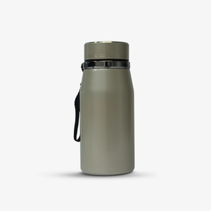 600ml <b>Stainless</b> <b>Steel</b> Vacuum <b>Flask</b> with Temperature Display Double Wall Insulated Water Bottle for Office Travel and Daily Use - Product Image 1