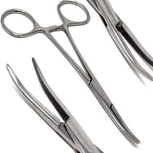 Pinces à cliquet en acier inoxydable, conception manuelle de précision, instrument chirurgical durable à verrouillage lisse - Product Image 1