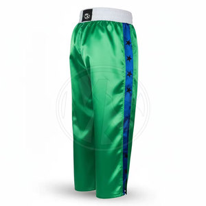 Pantalons de kickboxing écologiques en gros, coupe ample, impression de logo personnalisée, pantalons de kickboxing à vendre - Product Image 3