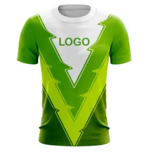 Custom Sublimated Design Brand Logo Shirts Best D Desig 3D Design Printed Polyester O Neck Sublimated Shirts