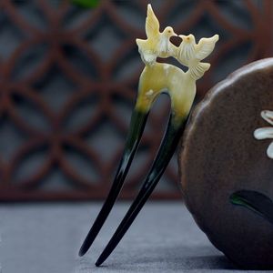 NATURAL HECHO A MANO PULIDO CUERNO DE BUFALO ACCESORIOS PARA EL PELO Horquilla para el cabello Pasadores Clips para joyería Matiss Hair Styling - Product Image 6