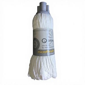 MOP IN MICROFIBRA UMIDO 150 Grs. Bianco (scatola da 24 pezzi) Alta Qualità e Lunga Durata - Product Image 2