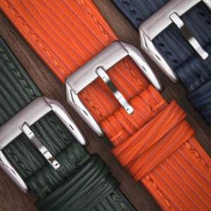 Bracelet de montre en cuir véritable Epi fait main, taille et longueur personnalisées, plusieurs couleurs, résistant à l'eau, accessoire de bijouterie OEM - Product Image 2