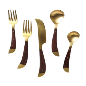 Juego de cubiertos de lujo para restaurante de Hotel de acero inoxidable de material de grado alimenticio para hogar y restaurante disponible a precio razonable - Product Image 6