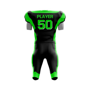 Factory Manufacturing Training American Football Uniform Youth Adult Custom Logo Sublimated Polyester Teamwear Jersey Pant Sets - Product Image 2