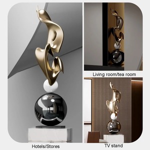 งานประติมากรรมตกแต่งโต๊ะสไตล์โมเดิร์นจากอินเดีย เพิ่มความโดดเด่นและสร้างสรรค์ให้กับพื้นที่อยู่อาศัยที่มีสไตล์ - Product Image 2