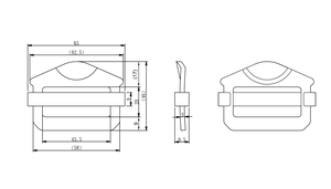 YIB048 Boucle en métal de style professionnel Design élégant et élégant - Product Image 3
