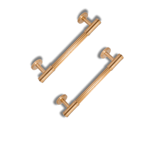 Poignées de tiroir en alliage de zinc en forme de M, haute durabilité, modernes, pour armoires de cuisine, commodes de chambre, armoires extérieures et meubles