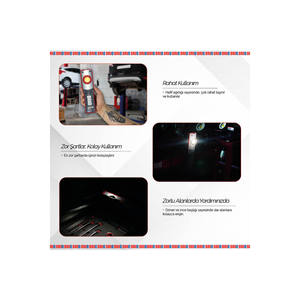<b>Led</b> Rechargeable <b>Working</b> <b>Light</b> 800 Lumens Colour Match Daylight - Product Image 2