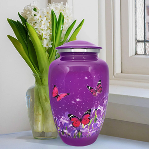 Urnes funéraires de haute qualité, urnes en métal artisanales pour la crémation, finies selon des normes élevées pour une utilisation décorative - Product Image 2