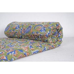 Tự Nhiên 100% Bông Vải Quilting Trọng Lượng Bông Trang Trí Nội Thất Vải Vải Của Sân Nửa Sân Váy Làm - Product Image 3