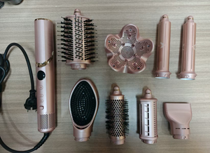 8 In 1 Hair Styling Blow Dryer Hot Air Brush Styler Secador De Cabelo Professional Salon Hair Dryer With 8 Detachable Nozzles - Product Image 6