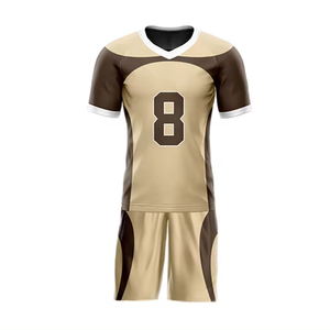 Drapeau personnalisé sublimé Football américain uniforme nouveau Design ensemble personnalisé nom de l'équipe numéro uniforme - Product Image 6