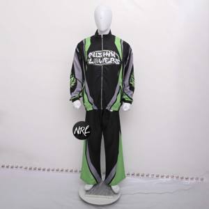 Ensemble de vêtements de sport zippés élégants et personnalisés de haute qualité, respirant, fabricant de sublimation personnalisée, survêtement personnalisable - Product Image 5