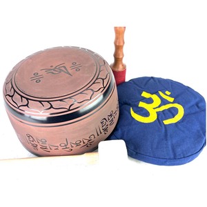 Dernier Design Moderne Mantra Spirituel Bol Chantant en Aluminium Yoga Thérapie Sonore Guérison Méditation Bol Chantant Forme Ronde - Product Image 3