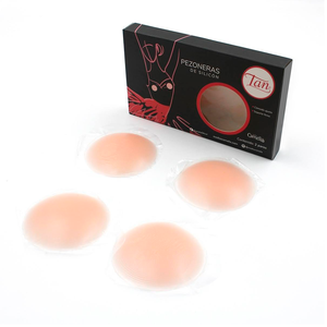 Paquete de 3 Protectores de Pezones de Silicona, Accesorios Íntimos - Product Image 1