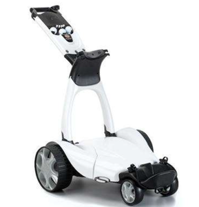 Vente de voiturette de golf électrique télécommandée Caddytrek X9, moteur 400W, batterie lithium rechargeable 24V, vitesse 8 km/h, capacité 30 kg - Product Image 2