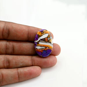 Turquesa Rosa Claro Natural de Alta Calidad, Forma Ovalada de 20x30 mm, Parte Posterior Plana, Calibrada, Cabujón Suelto para Joyería, Terceros - Product Image 2