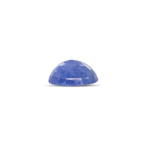 Saphir bleu naturel 11,82 carats, pierre précieuse facettée, calibrée, 10 mm, pierre bleu royal, hauteur 6 mm, largeur 8 mm, traitée thermiquement - Product Image 2