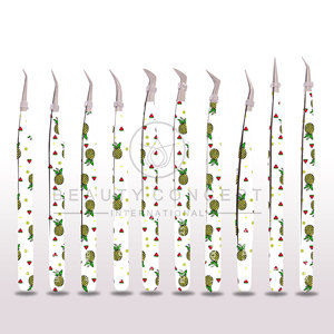 Pince à épiler d'extension de cils colorés de haute précision Outils professionnels en acier inoxydable pour Lash Artists Pro Expert Series - Product Image 6