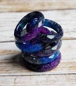 JOYERÍA DE PALABRAS CLAVE PULSERAS Y BRAZALETES DE MODA Brazalete de moda Brazalete grande exagerado de moda Resina acrílica de colores múltiples - Product Image 1