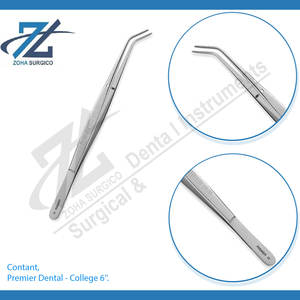 Pinces dentaires en acier inoxydable, pinces à coton dentaires, pinces chirurgicales dentaires - Product Image 3