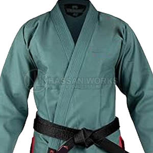 Uniforme de judo pour adulte de qualité supérieure, manches longues, 100% coton, respirant, séchage rapide, logo frontal personnalisable, taille adulte - Product Image 6
