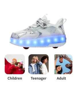 <span class=keywords><strong>OEM</strong></span>/<span class=keywords><strong>ODM</strong></span> Kinder-Rollschuhe mit Zwei Rädern und Abnehmbaren Blinkenden LED-Rollschuh-Sneaker mit Beleuchtung - Product Image 1
