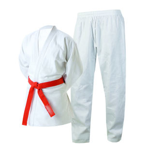 เครื่องแบบยูโดทำจากผ้าฝ้ายสวมใส่สบายชุดฝึกศิลปะการต่อสู้ที่ทนทานและระบายอากาศได้ดีใช้ได้ทั้งชายและหญิง - Product Image 1