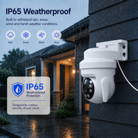 Caméra domestique sans fil Tuya 5MP PTZ avec détection de mouvement, patrouille automatique multi-points intelligente, caméra Wifi PIR, caméra réseau CCTV sans fil BLE