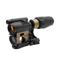 Kit de grossissement 3X pour lunette Red Dot, optique tactique M5, monture FDE, ligne centrale 2.26, objectif 30 mm entièrement multicouche, antichoc