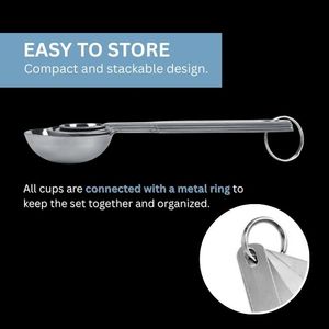 Bán chạy nhất thép không gỉ đo ly để nấu nướng Muỗng Canh Muỗng cà phê cho khô thành phần chất lỏng phù hợp trong gia vị Jar - Product Image 5