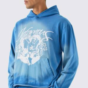 Sudadera unisex con lavado ácido, sudadera informal de 100% algodón con capucha y conjuntos de Jogger de talla grande, venta al por mayor, trajes de sudor elásticos de 2 piezas - Product Image 4