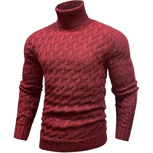 Sweat à col rond à manches longues pour hommes de haute qualité haut en tricot décontracté pour l'automne et l'hiver pull chaud - Product Image 5