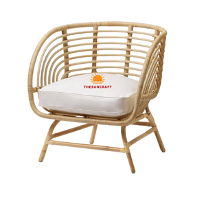 Migliore vendita sedia in Rattan materiale da giardino tessuto durata personalizzata eco-friendly sedia in Rattan di colore Made in Vietnam - Product Image 1