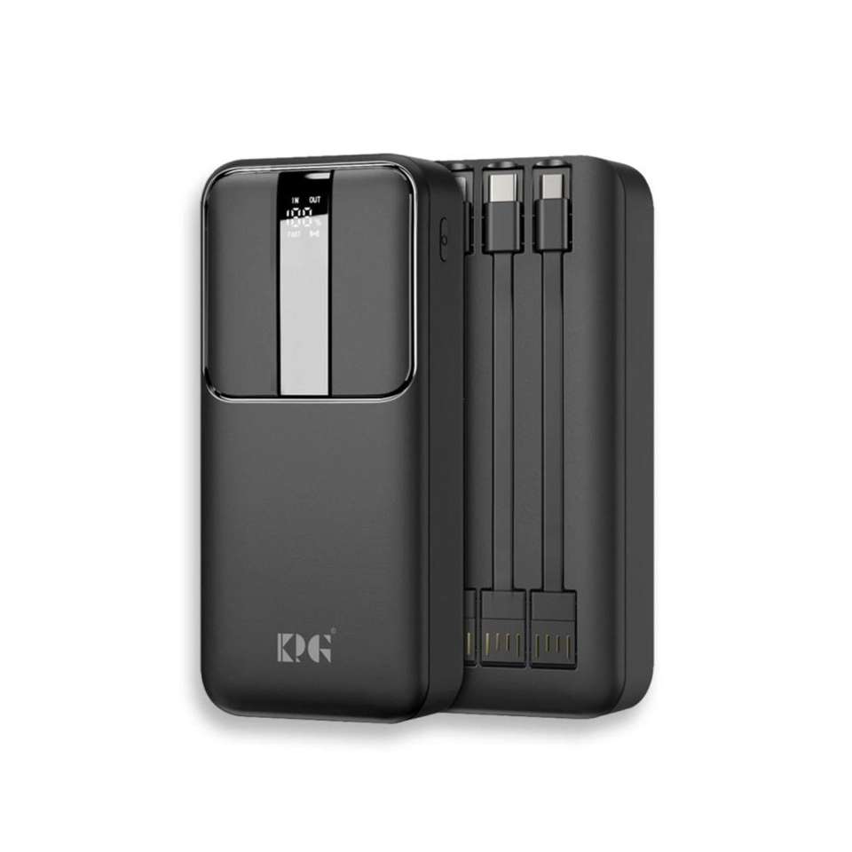 20,000 Mah 3x Plug and Play Wired 22.5w PD Qualcoom Fast Power Bank with Fast Charging Feature