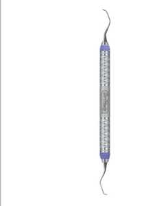 3/4 Cinq Langer Curette Poignée Creuse Logo Personnalisé Hu_Friedy Source D'alimentation Manuelle Instruments Chirurgicaux Dentaires Curette Pointue - Product Image 3