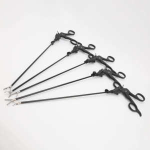 Instrumen laparoskopi yang dapat digunakan kembali gunting lengkung laparoskopi gunting GrasperMaryland <span class=keywords><strong>Dissector</strong></span> - Product Image 3