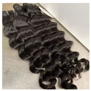 ช่อผมอินเดียแบบหยักคู่ผมธรรมชาติบริสุทธิ์ไม่ผ่านกระบวนการผมชาวอินเดียไม่ผ่านกระบวนการ - Product Image 6