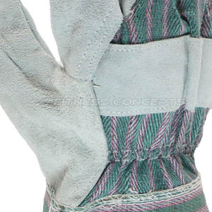 Guantes de cuero suave de dedo completo para hombre para uso diario Protección de manos transpirable - Product Image 3