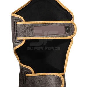 สนับหน้าแข้งชกมวยสวมใส่สบายพร้อมซับในที่ระบายอากาศได้ดีสำหรับการฝึกซ้อมเป็นเวลานานสนับหน้าแข้งที่มีประสิทธิภาพสูง - Product Image 2