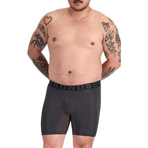 Calzoncillos Boxer Anti-Rozaduras para Hombre, Ropa Interior de Fibra de Viscosa/Elastano, Material de Punto con Patrón 3D, Antibacteriano, Transpirable, Paquete - Product Image 1