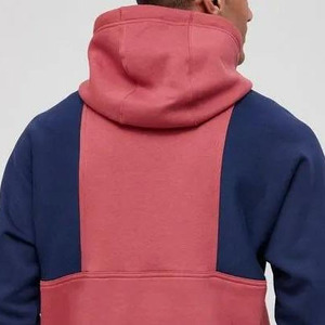 Sudaderas con capucha pesadas hechas a medida para hombres Servicio OEM Algodón mezclado Fabricante de fábrica Sudaderas con capucha transpirables para la venta - Product Image 4